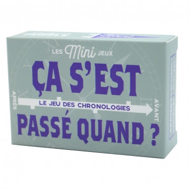 Mini Jeux - Ça S'est Passé Quand ?