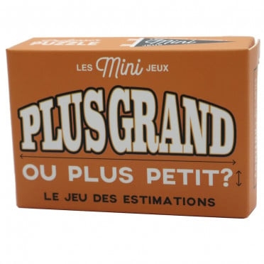 Mini Jeux - Plus Grand Ou Plus Petit