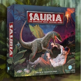 Sauria : The Dinosaur Park Survival Game + Acrylic Standees - Kickstarter