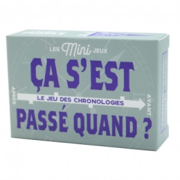 Mini Jeux - Ça S'est Passé Quand ?