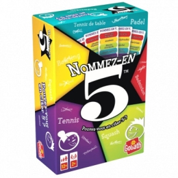 Nommez-en 5